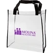 Clear PVC Tote Bag | https://www.bestnamebadges.com