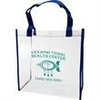 Clear PVC Tote Bag | https://www.bestnamebadges.com