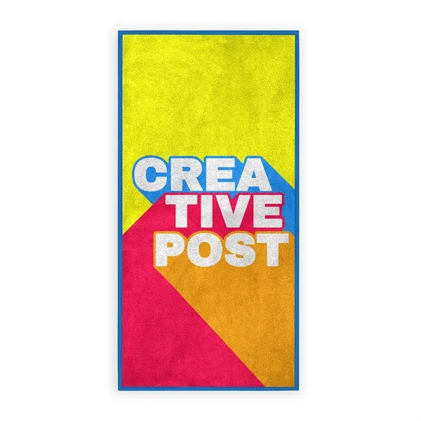 Custom Microfiber Beach Towels - 16"x25" to 70"x40"