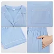 Premium Modal Short Sleeve Pajamas Set | https://www.bestnamebadges.com