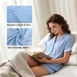 Premium Modal Short Sleeve Pajamas Set | https://www.bestnamebadges.com