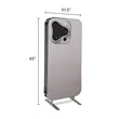 Phone-Shaped Exhibit Stand Hardware 2.6ft | https://www.bestnamebadges.com