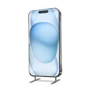 Phone-Shaped Exhibit Stand Replacement Graphic 2.6ft