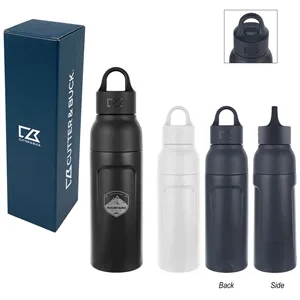 17 Oz. Cutter & Buck® Recycled Stainless Steel Bottle