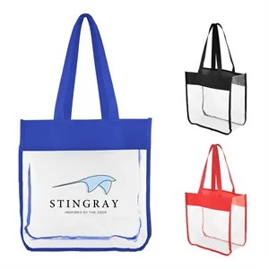 Cassie Clear EVA Tote Bag
