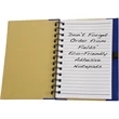 Eco Spiral Notebook with Paper Barrel Pen | https://www.bestnamebadges.com