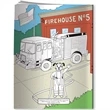 Coloring Book - Flash Teaches Fire Safety | https://www.bestnamebadges.com