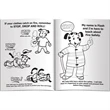 Coloring Book - Flash Teaches Fire Safety | https://www.bestnamebadges.com