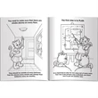Coloring Book - Escaping Fire Danger | https://www.bestnamebadges.com