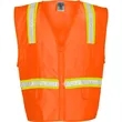 Kishigo Unisex Multi-Pocket Surveyors Vest - 1091 | https://www.bestnamebadges.com