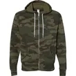 Independent Trading Co. Unisex Lightweight Full-Zip Hoode... | https://www.bestnamebadges.com
