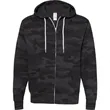 Independent Trading Co. Unisex Lightweight Full-Zip Hoode... | https://www.bestnamebadges.com