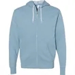 Independent Trading Co. Unisex Lightweight Full-Zip Hoode... | https://www.bestnamebadges.com