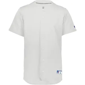 Russell Athletic Unisex Five Tool Full-Button Front Baseb...