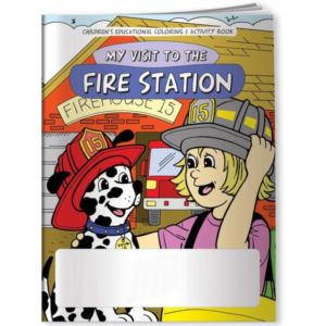 Coloring Book - My Visit to the Fire Station