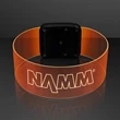 Laser Engraved - Cosmic LED Neon Bracelets | https://www.bestnamebadges.com