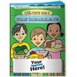 Coloring Book - Feel Good! Eat Healthy! (Spanish) | https://www.bestnamebadges.com