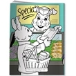 Coloring Book - Healthy Eating - Supermarket | https://www.bestnamebadges.com