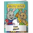 Coloring Book - Healthy Eating - Supermarket | https://www.bestnamebadges.com