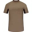 Bulwark Men's FR Two-Tone Base Layer With Concealed Chest... | https://www.bestnamebadges.com