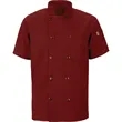 Chef Designs Mimix™ Short Sleeve Chef Coat With OilBlok -... | https://www.bestnamebadges.com