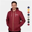 Weatherproof® Vintage Hooded Water-Resistant Rain Jacket | https://www.bestnamebadges.com