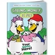 Coloring Book - Saving Money is Fun | https://www.bestnamebadges.com