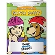 Coloring Book - Bicycle Safety | https://www.bestnamebadges.com