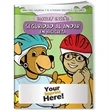 Coloring Book - Bicycle Safety (Spanish) | https://www.bestnamebadges.com