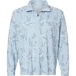 HUK Men's Airweight KC Printed Quarter-Zip Pullover - H12... | https://www.bestnamebadges.com
