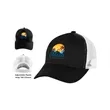 5 Panel Structured Trucker Cap With Snapback | https://www.bestnamebadges.com