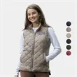 Weatherproof® Ladies Lightweight Diamond Quilted Vest | https://www.bestnamebadges.com