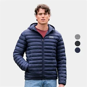 Weatherproof® Men's Water-Resistant Puffer Jacket with Hood