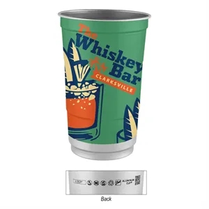 24 Oz. Top Cup Full Color Aluminum Cup