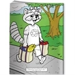 Coloring Book - Rocky the Recycling Raccoon | https://www.bestnamebadges.com