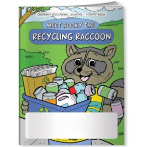 Coloring Book - Rocky the Recycling Raccoon