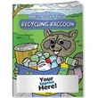Coloring Book - Rocky the Recycling Raccoon | https://www.bestnamebadges.com