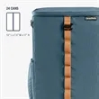 CleverMade® 24 Can Lightweight Collapsible Backpack Cooler | https://www.bestnamebadges.com