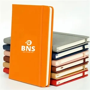A5  PU Leather Business Journal Planner Notebook