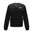 Men's V-Neck Raglan Long Sleeve Wind Jacket | https://www.bestnamebadges.com