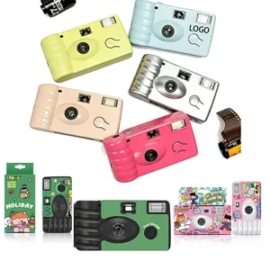 Disposable Film Camera Retro Point Shoot With Flash