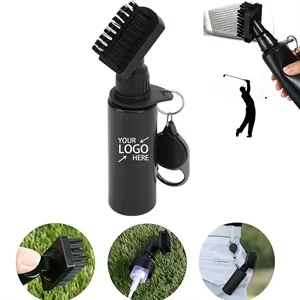 Golf Club Cleaning Brush With Water Bottle