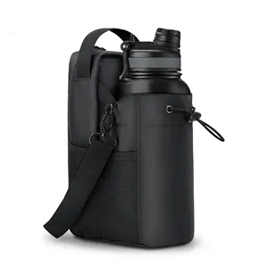 Magnetic Water Bottle Bag with Adjustable Strap for Sports