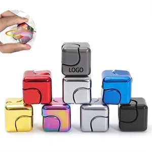 Metal Fidget Spinner Cube Stress Relief Toy