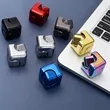 Metal Fidget Spinner Cube Stress Relief Toy | https://www.bestnamebadges.com
