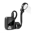 Portable Electric Camping Shower with Rechargeable Battery | https://www.bestnamebadges.com