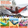 Single & Double Portable Camping Hammocks | https://www.bestnamebadges.com