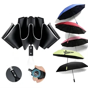 Automatic Folding Umbrella With LED Light