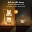 Adjustable Candle Warmer Lamp With Timer | https://www.bestnamebadges.com