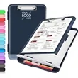 Multifunction A4 Clipboard Storage Case With Pen Holder | https://www.bestnamebadges.com